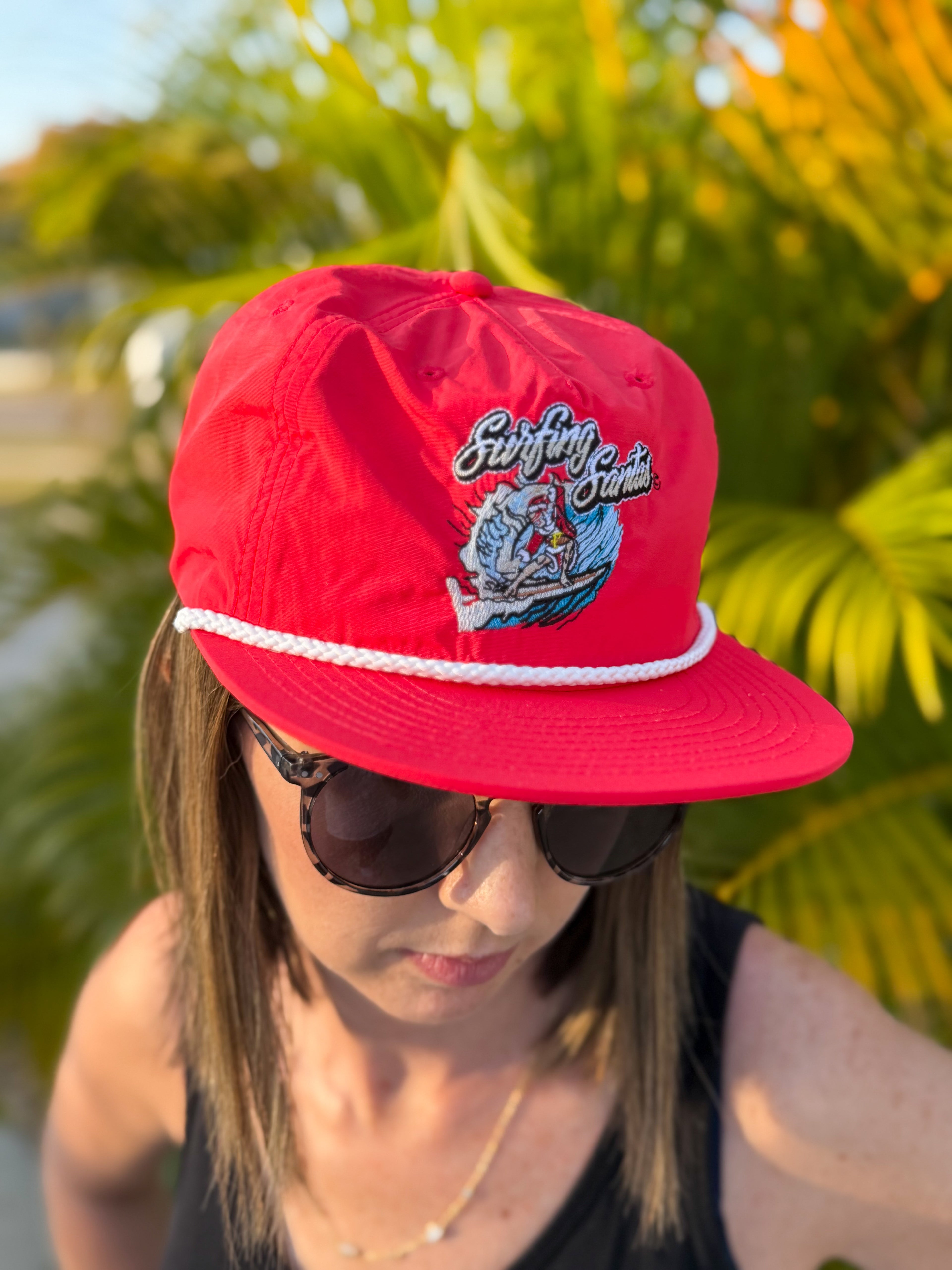 Surfing Santas Surf Rope Cap