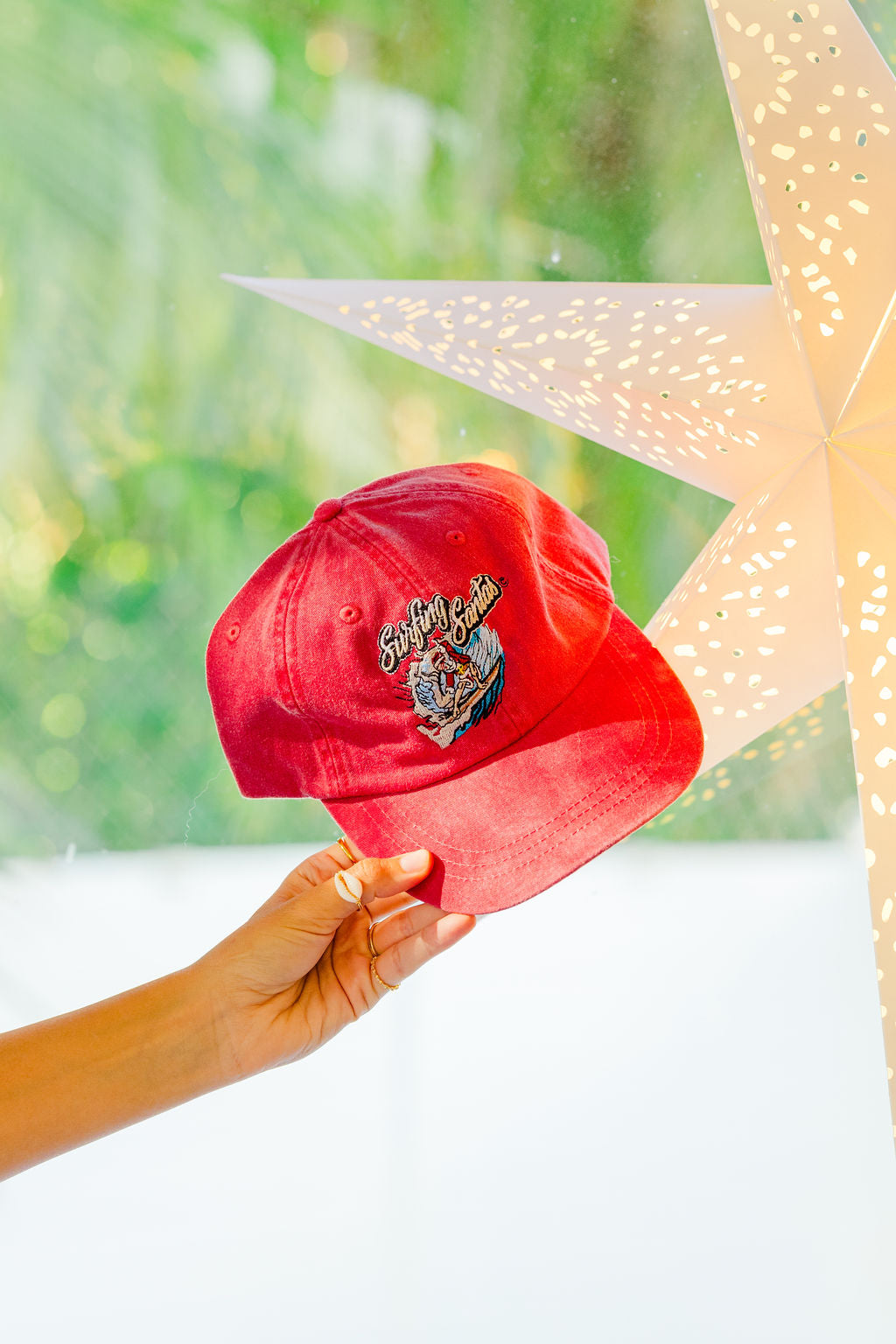 Surfing Santas Dad Hat