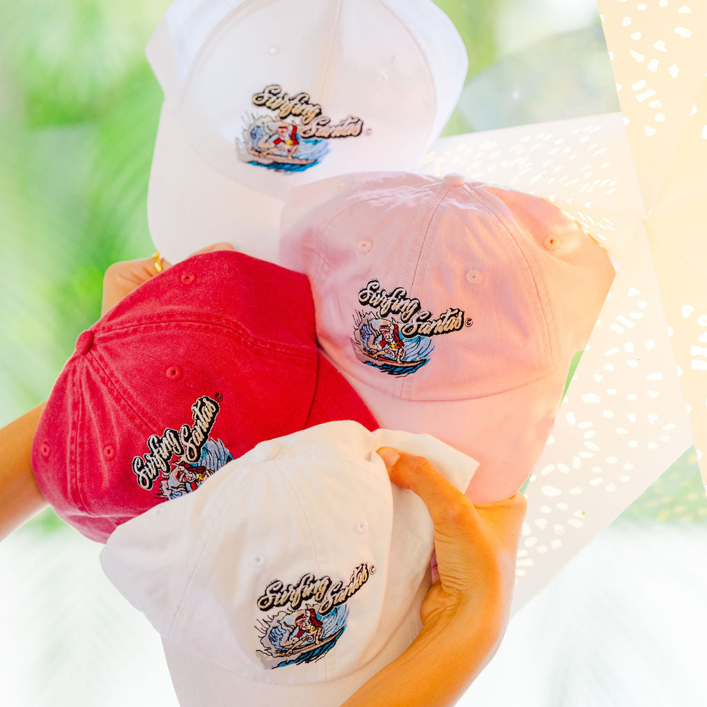 Surfing Santas Dad Hat